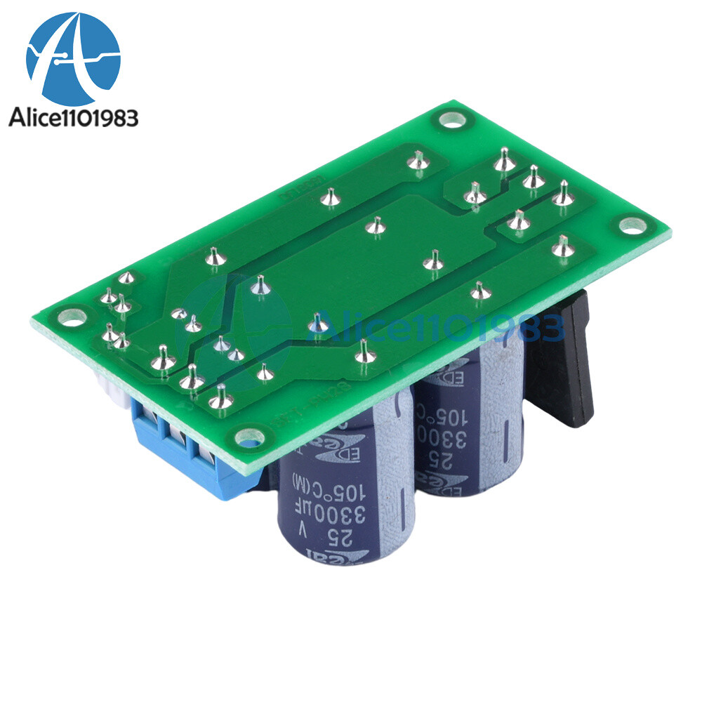 Dual Power Filter Power Amplifier Board Rectifier 25A Flat Bridge Unregulated