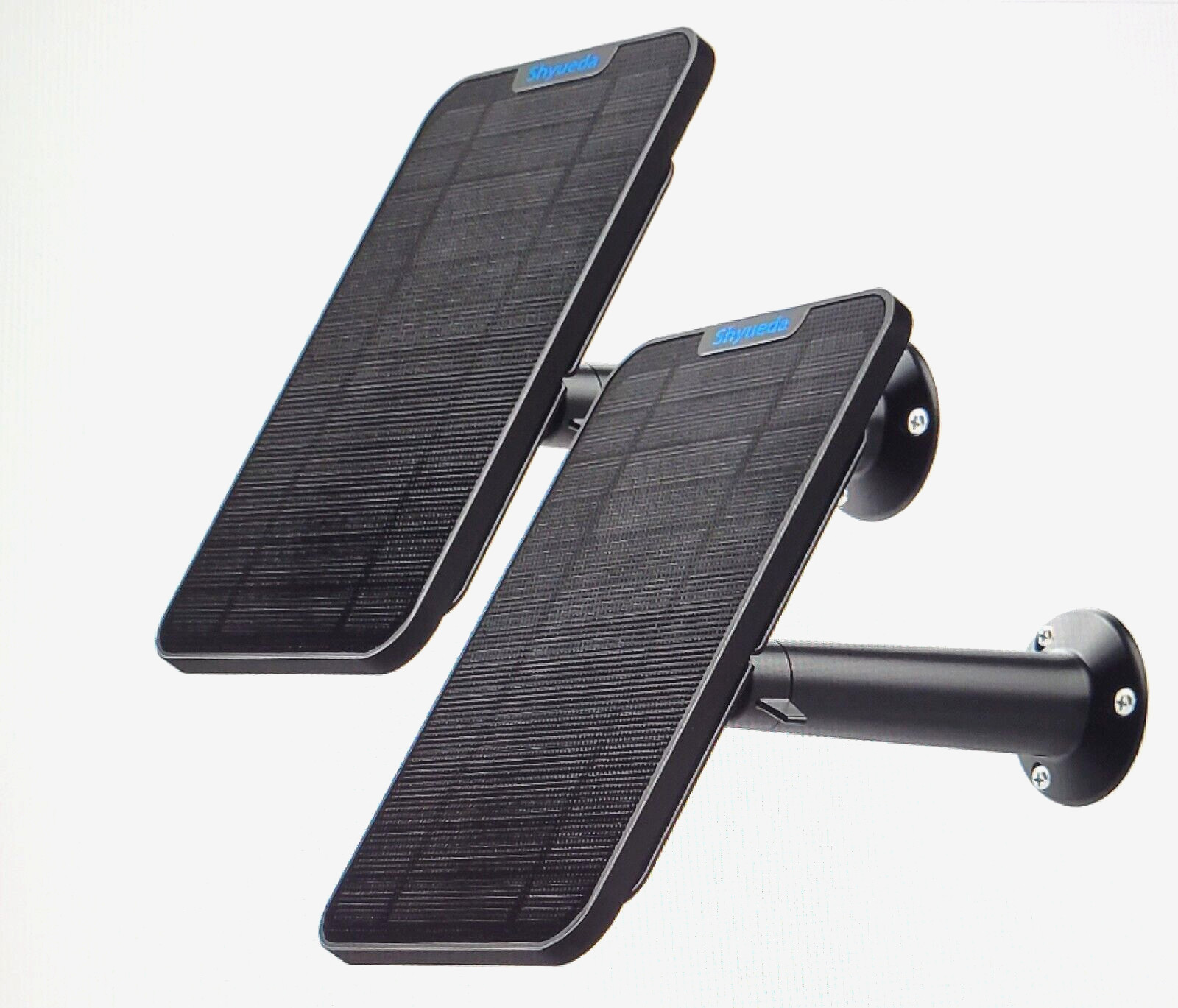 PAIR 4W 5V High Efficiency Solar Panels Micro USB Connector