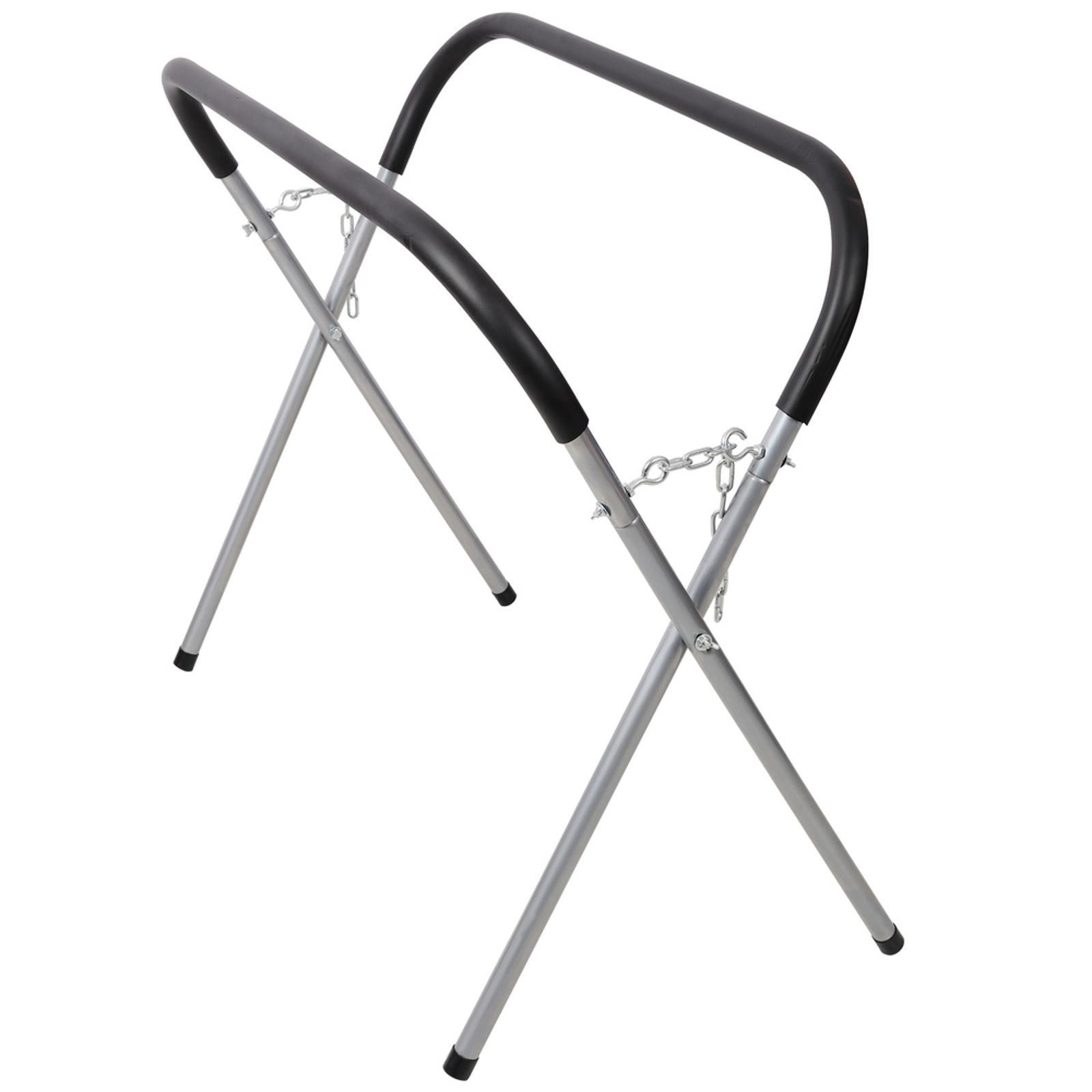 Portable -Duty Work Stand – Sturdy Steel Frame & Chain Support, Ideal for