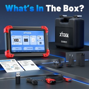 2026 XTOOL D7X V2.0 Diagnostic Tool Full System OBD2 Scanner Key Fob Programming