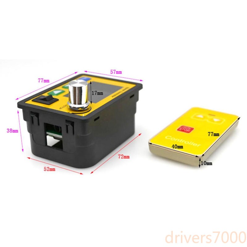 With Simulated Tachometer,Timer,and Timing Function DC6-55V 30A DC Brushed Motor