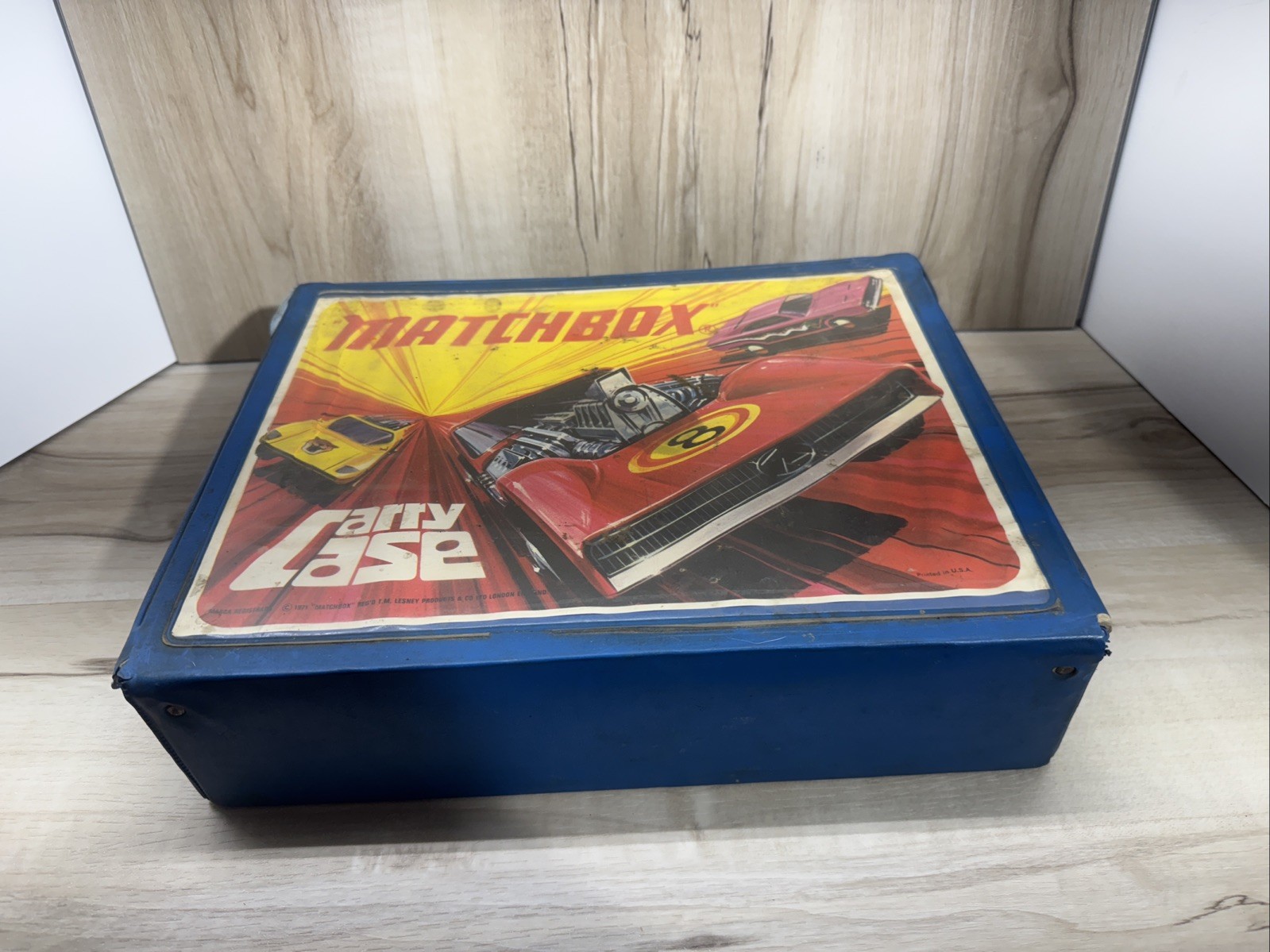 Vintage 1971 Matchbox With 48 Army And Old Car Collection