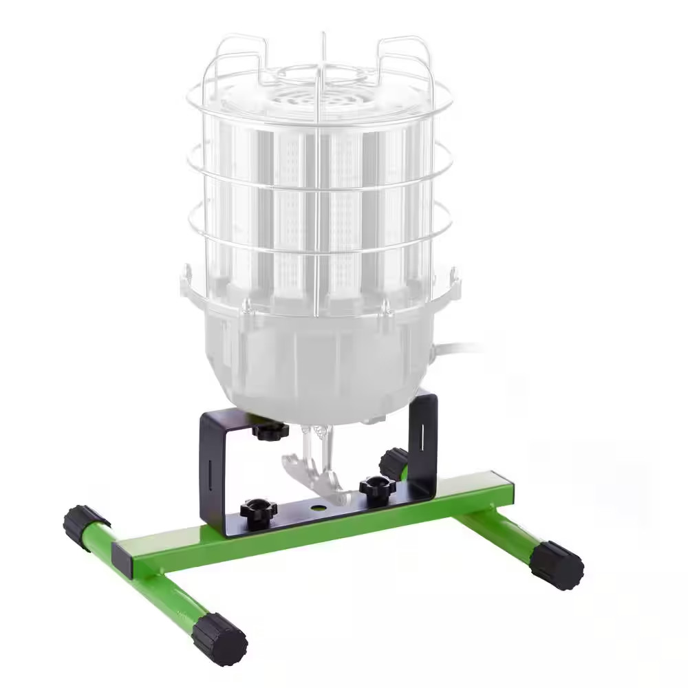 Portable Metal H-Stand for LED Temporary Hanging LED Work Lights with Non-Slip R