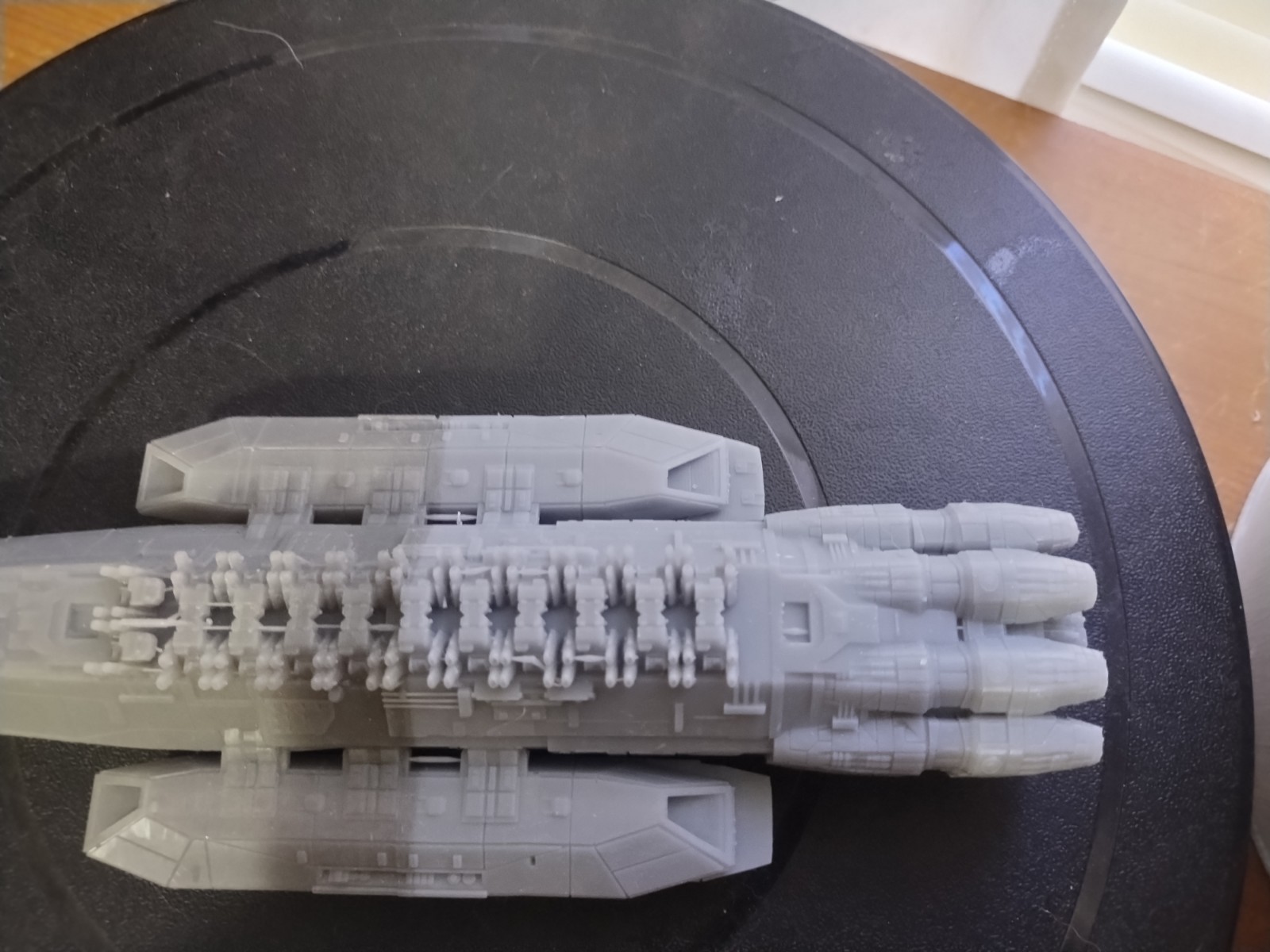 Battlestar Galactica Mine Layer 3d Resin Print 8.75"