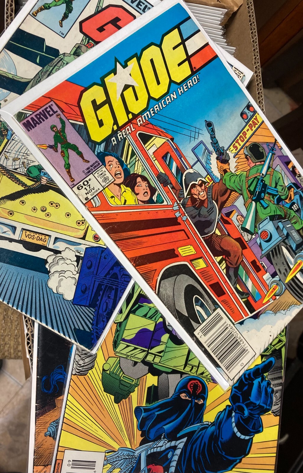 GI JOE ARAH MARVEL COMICS  LOT   PICK & CHOOSE, UNLIMITED $6 FLAT RATE SHIPPING!