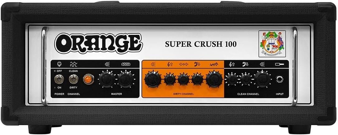Orange Super Crush 100w Head Black