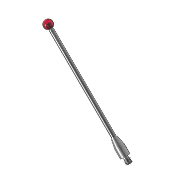 CMM Touch Probe M3 Thread Probe Stylus 4mm Ruby Ball Tips 50mm Long A-5003-0061