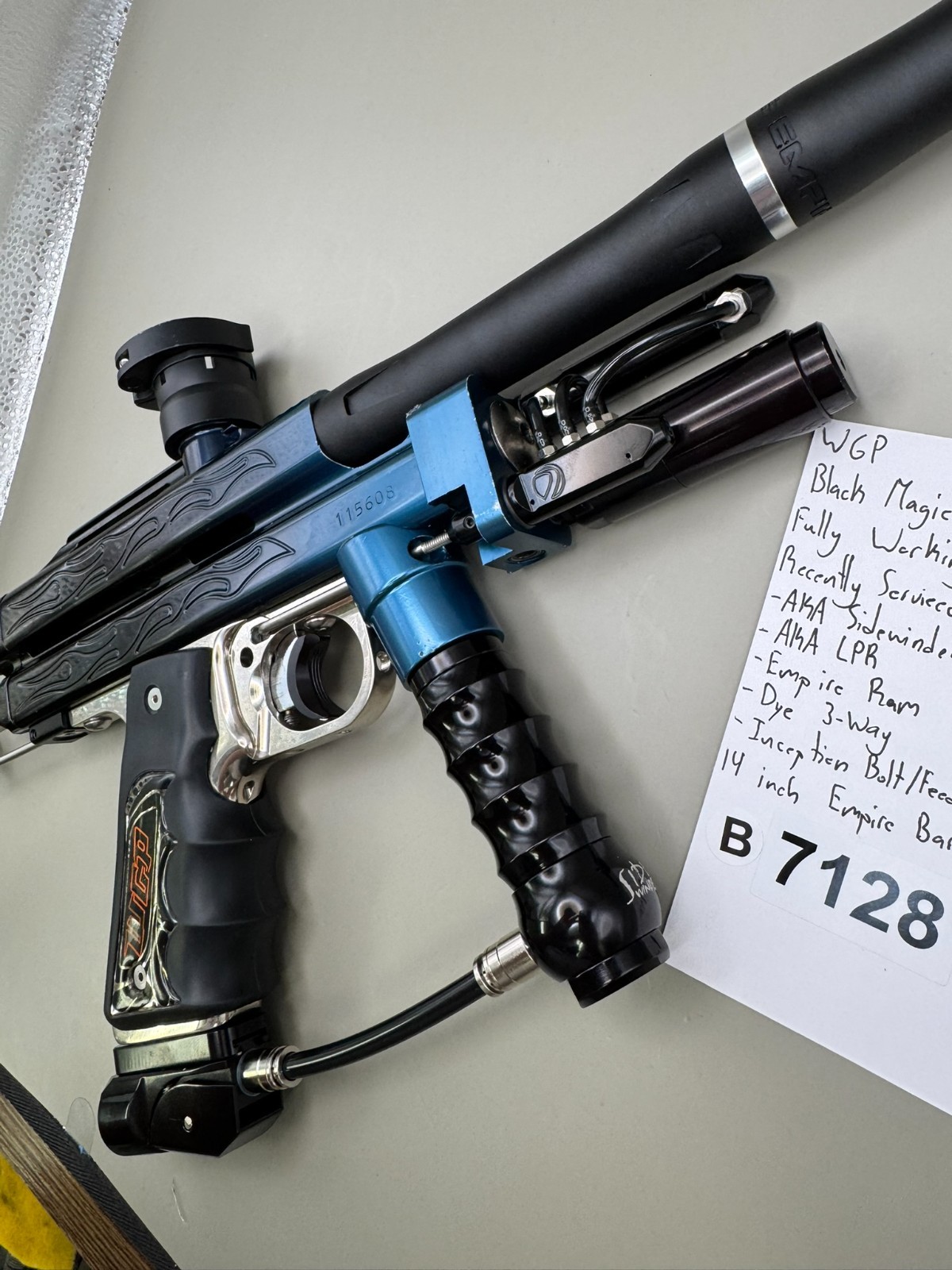 WGP Black Magic Autococker Paintball Marker Fully Working
