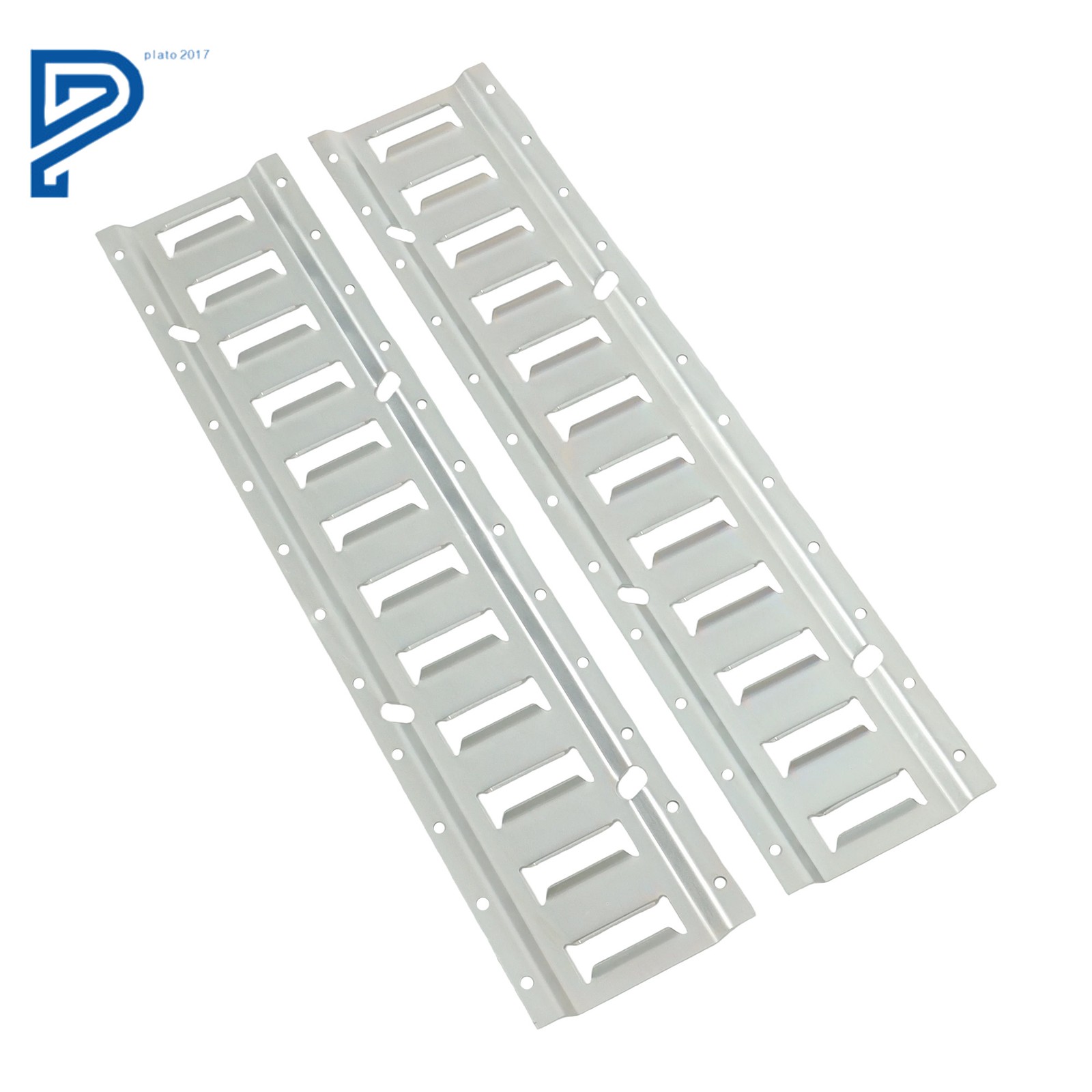 E Track Tie Down Rail Kit 8× 2' E-Track Bar Rails For Garages Trailers