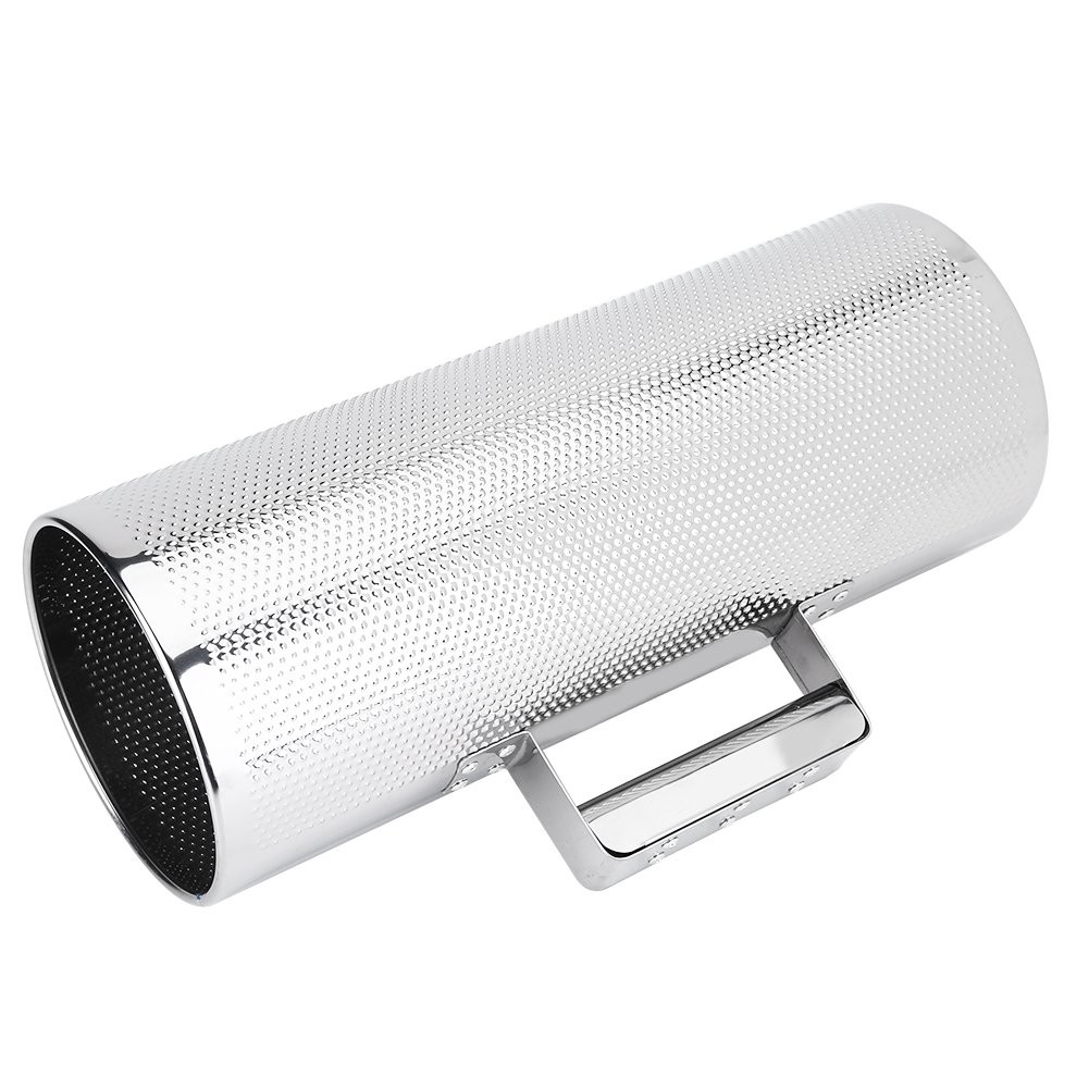 Guiro Instrument, 5x12.8'' Professional Stainless Steel Guiro Percussion Instrum