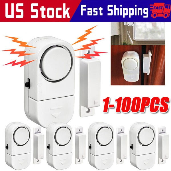 Wireless Home Window Door Burglar Security Alarm System Magnetic Sensor lot