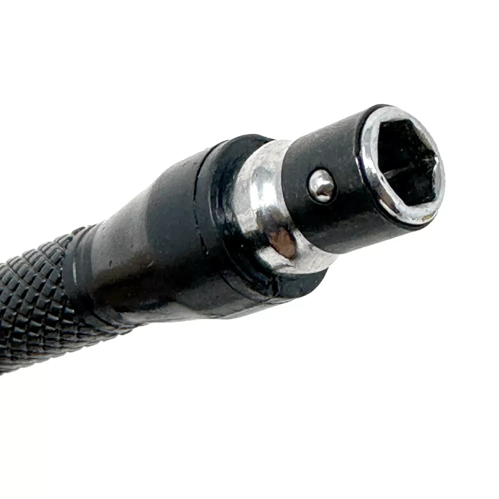 OHIY L Shape Double End Bit Holder Mini Socket Wrench for 1/4 in Hex Insert Bits