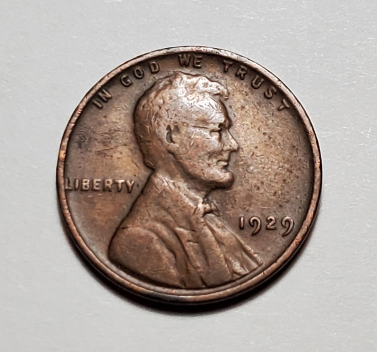 1929 P LINCOLN WHEAT PENNY #P3486