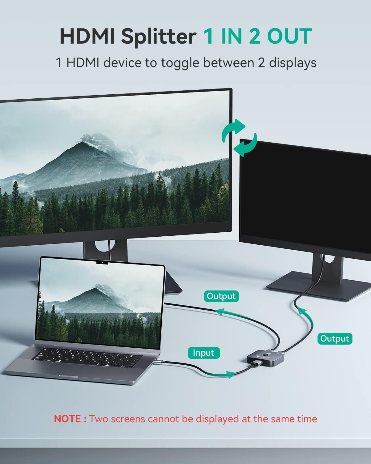 8K HDMI Splitter Switcher – Supports Multiple Devices with Easy Setup