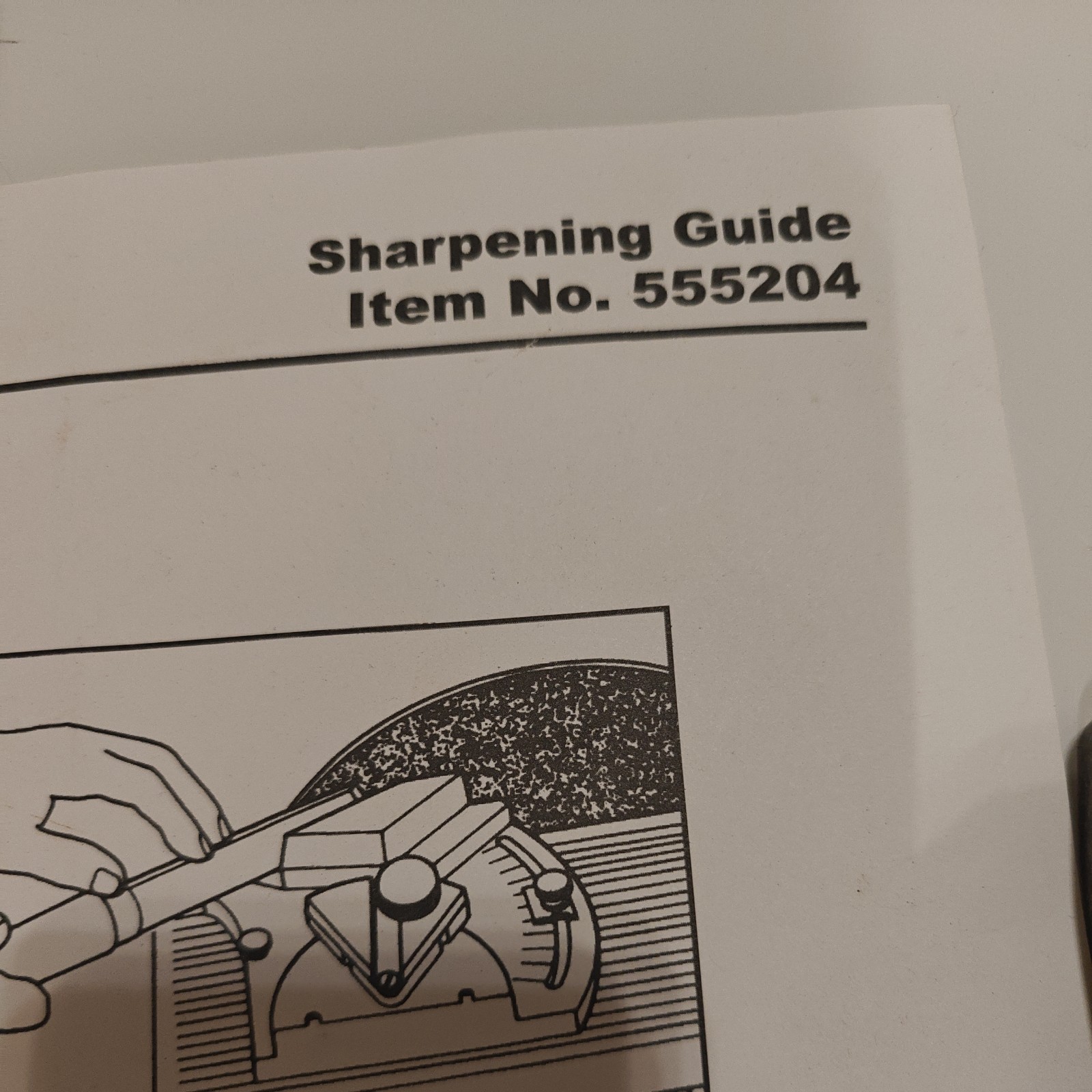Genuine Shopsmith Chisel Sharpening Guide Jig