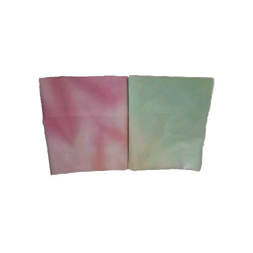 2 Tie Dye Look Pillowcases 19 X 29 Standard