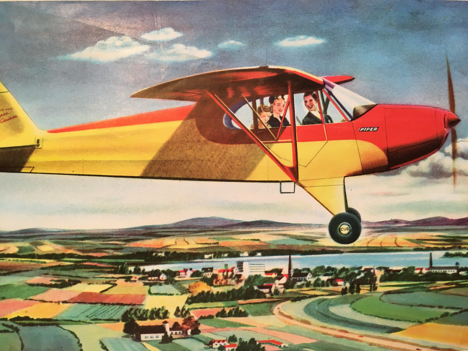 Vintage, Original How to Fly Training Booklet by Piper