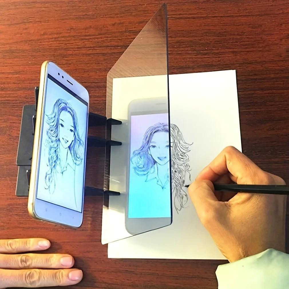 Optical Clear Drawing Board, Portable Optical Tracing Board Image Draw Board Tra