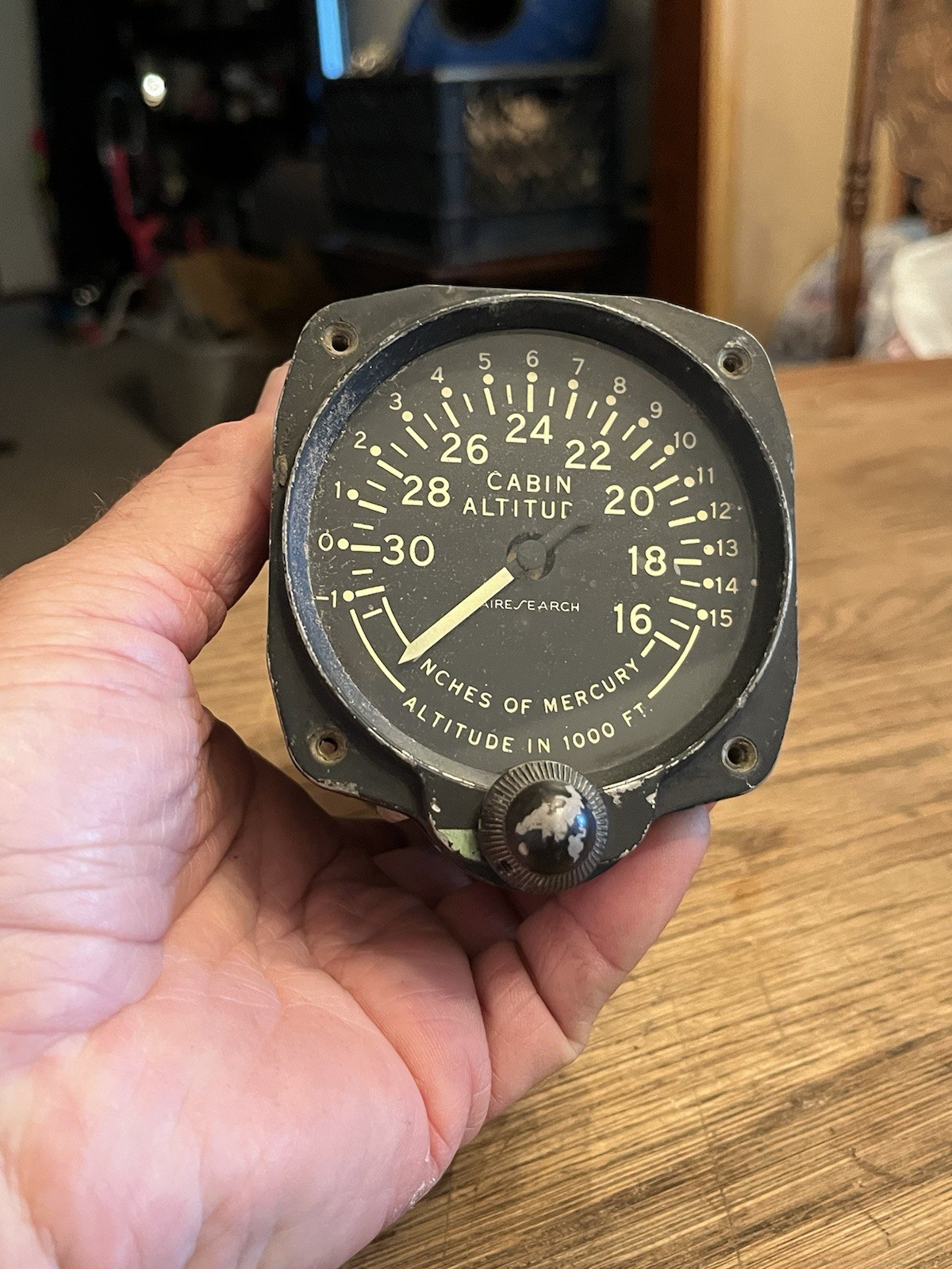 Airesearch Cabin Altitude Selector