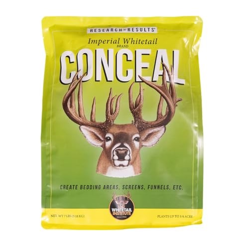 Conceal Deer Food Plot Seed for Spring Planting - Provides 7 lbs (.25 acre)
