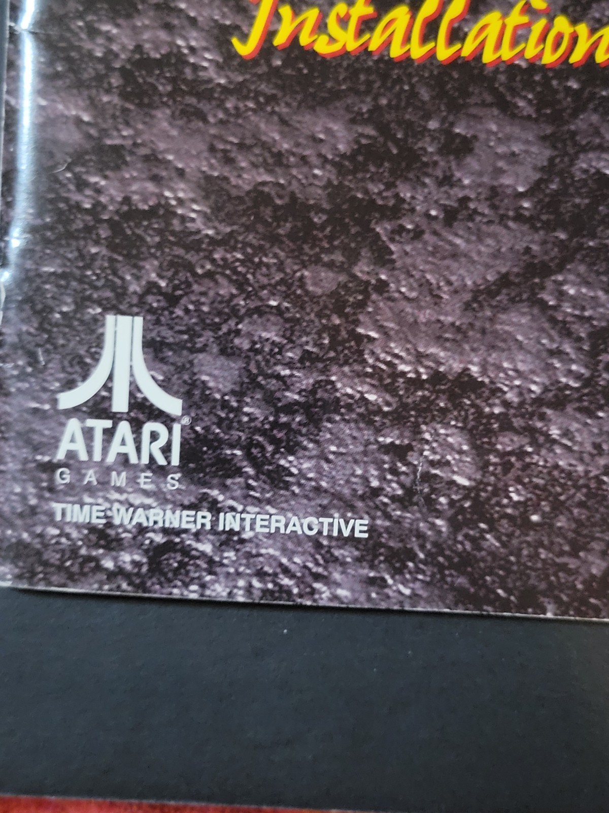 Vintage 1994 Original Atari Primal Rage Arcade Game Operator's Manual Schematics