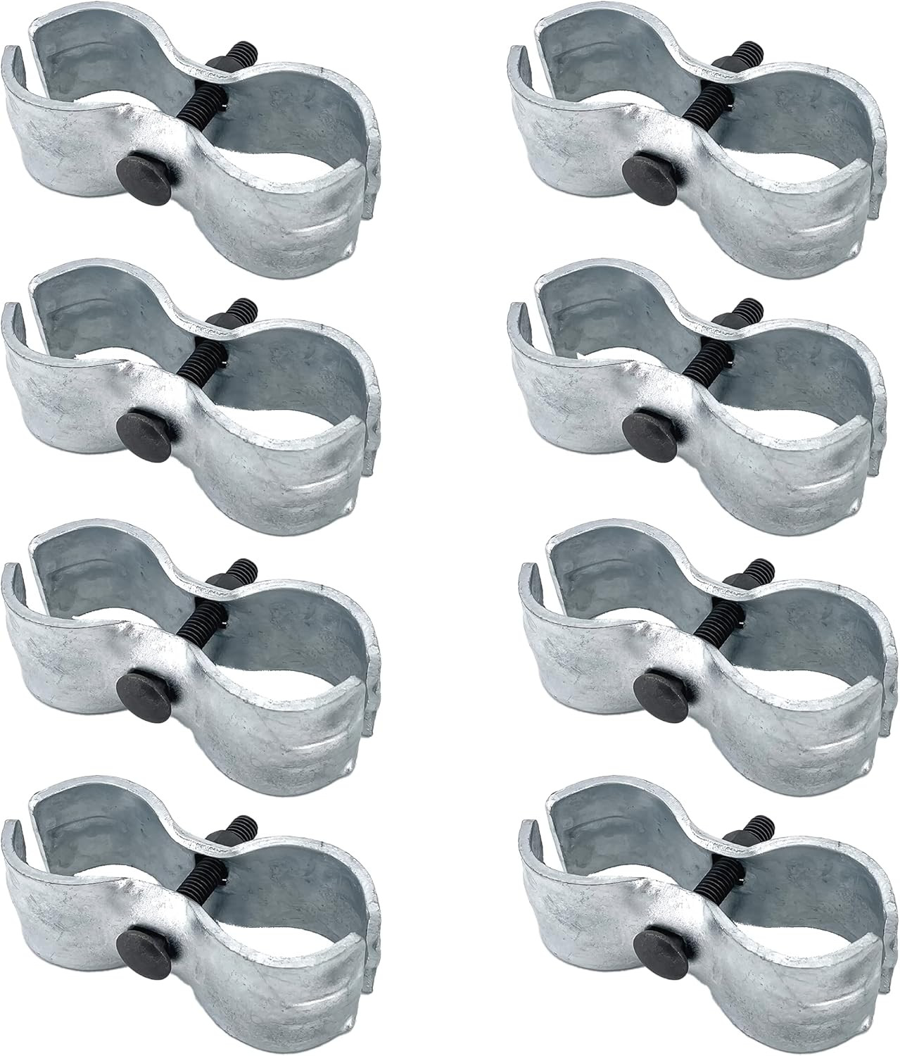 8 Set Dog Kennel Panel Clamps for 1-3/8" round Pipe Frame