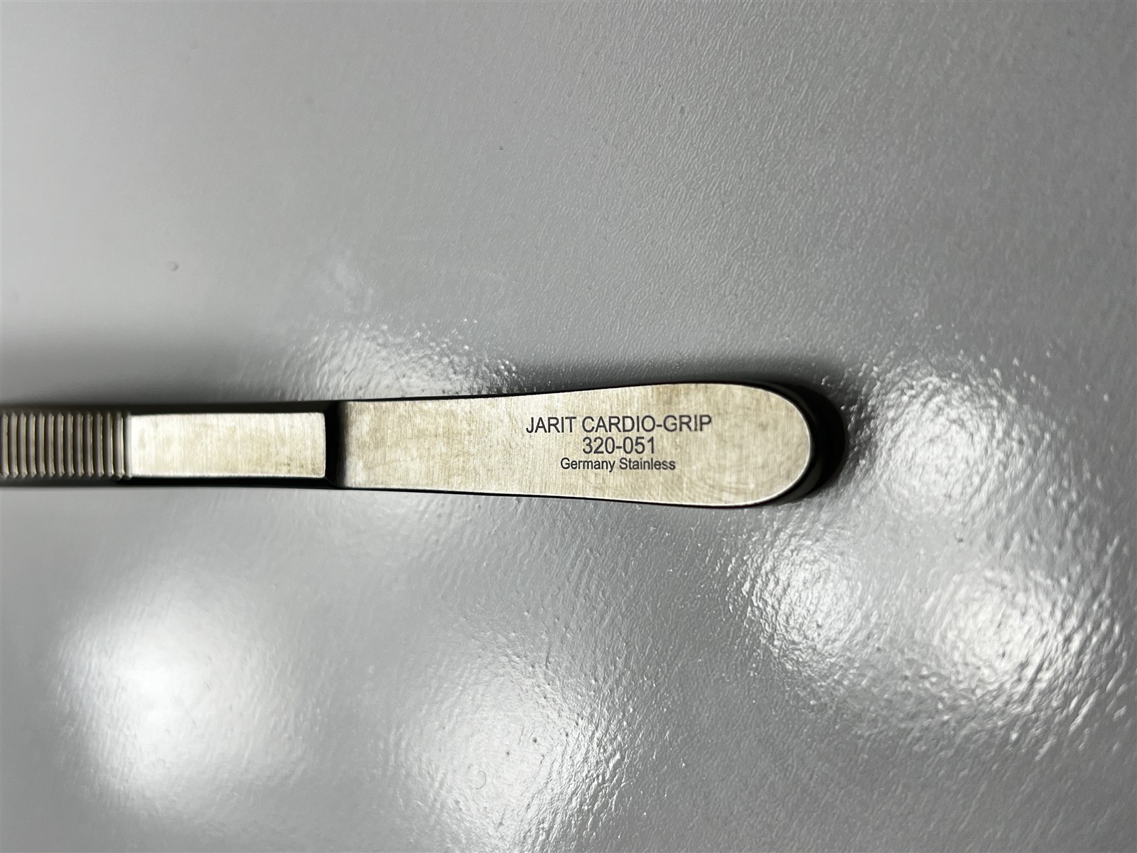 Jarit DeBakey-Diethrich Vascular Tissue Forcep, Extra Delicate, 1mm Tips, 7-3/4"
