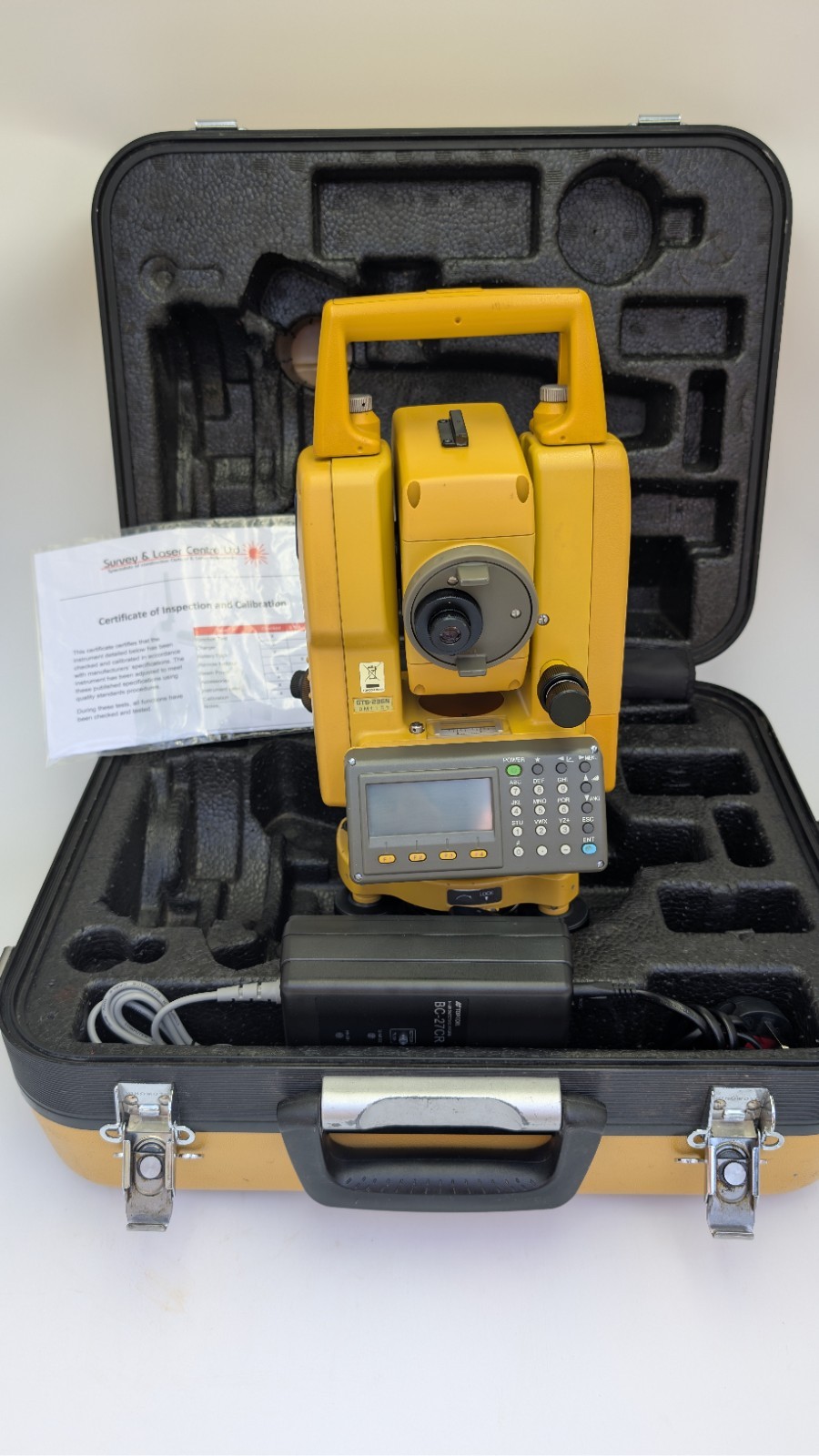 Topcon GTS-236N" Total Station Just Serviced & Calibrated  New Battery & Charger