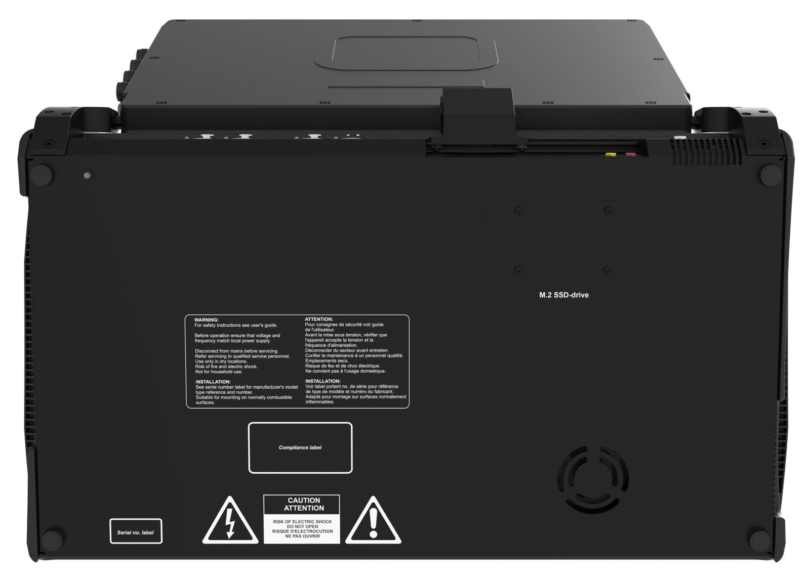 American DJ AX2 Lighting Controller Powered by ONYX Obsidian Control Systems ADJ