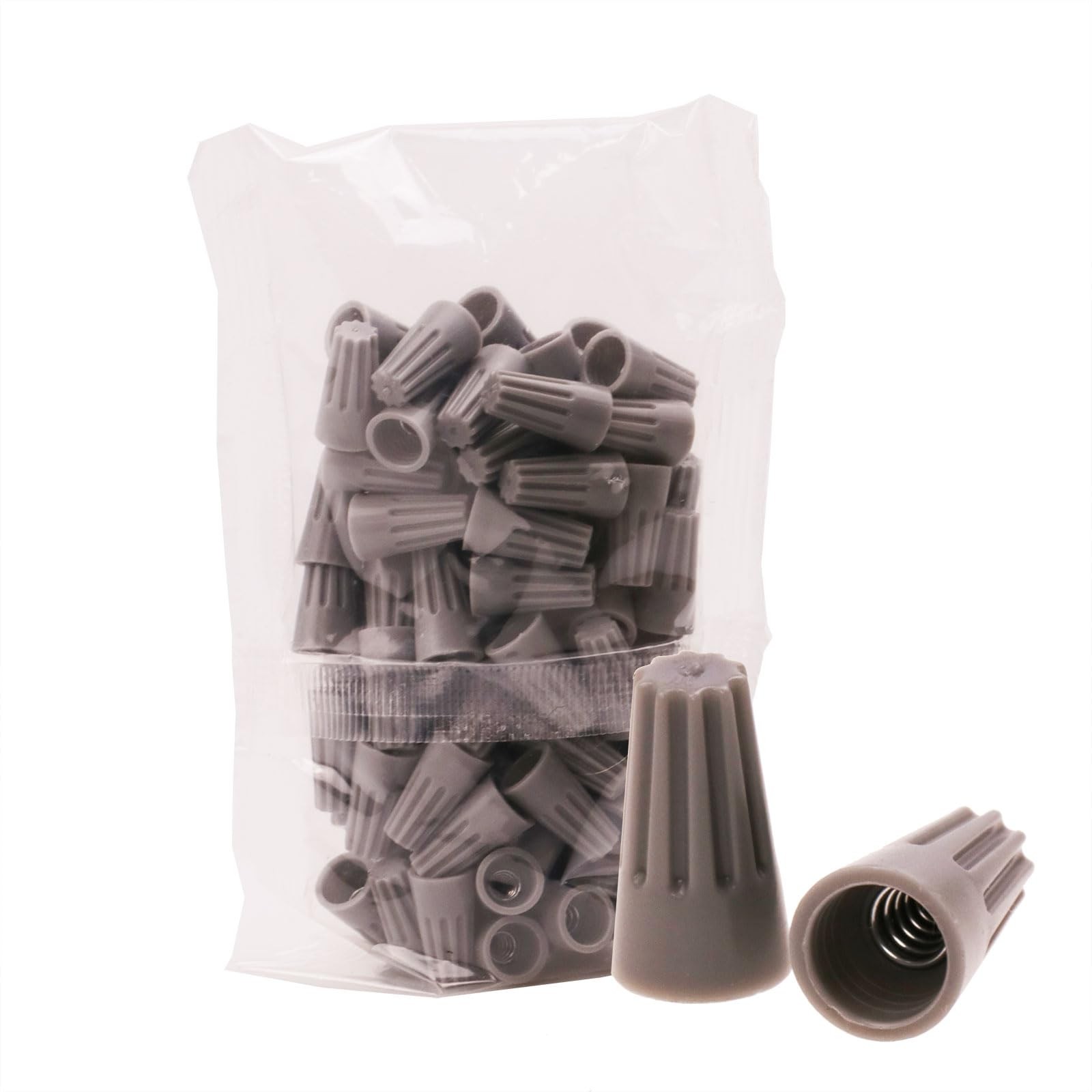 100 Pcs Electrical Wire Connectors Screw Terminals Spring Insert Twist Nuts