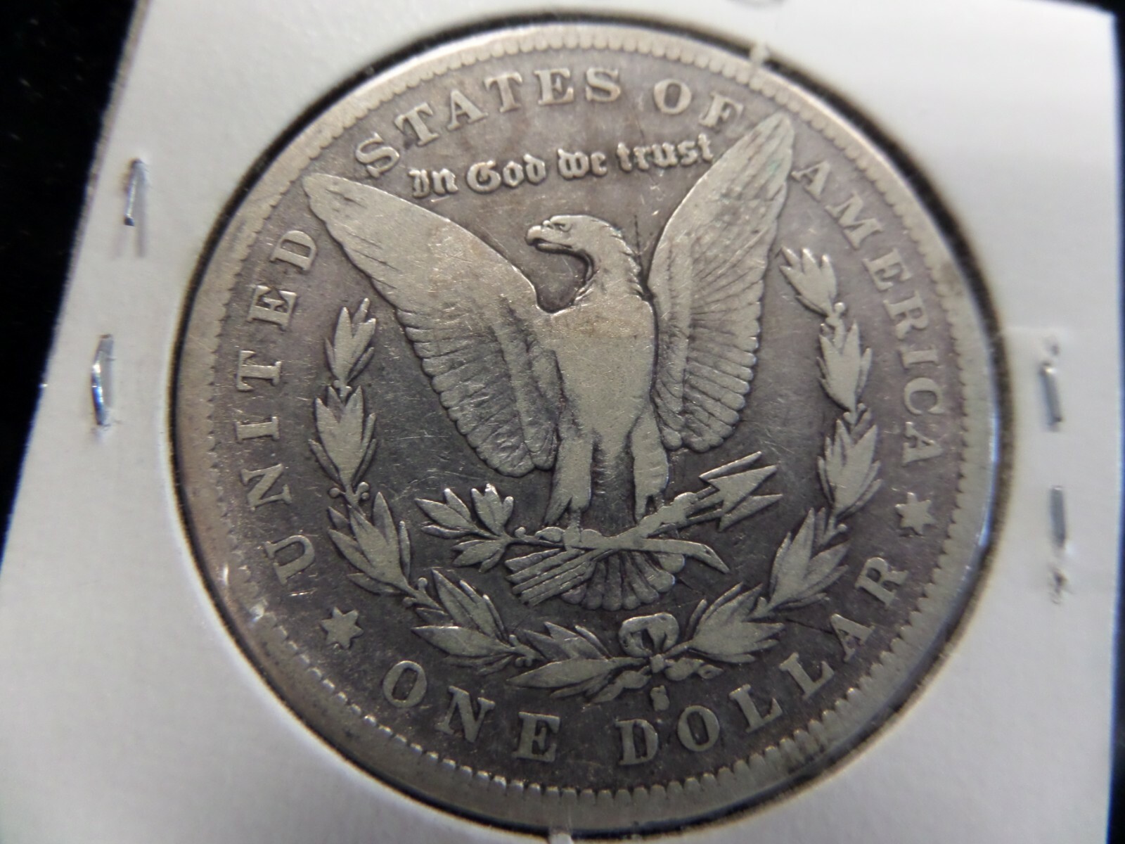 OVERDATE 1880 S MORGAN SILVER DOLLAR $1 COIN