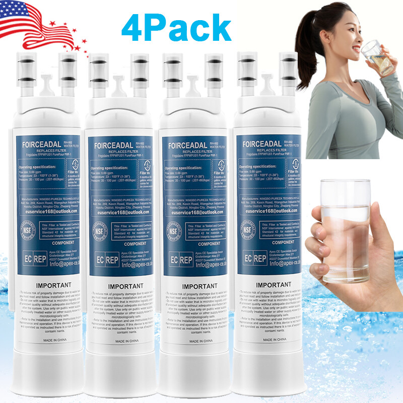 1/2/3/4pack for Frigidaire FPPWFU01 PWF-1 Refrige PurePour Water &Ice Filter NEW