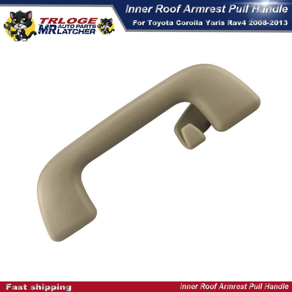 Beige Rear Interior Roof Pull Handle Fit Toyota Corolla Yaris RAV4 2008 - 2013