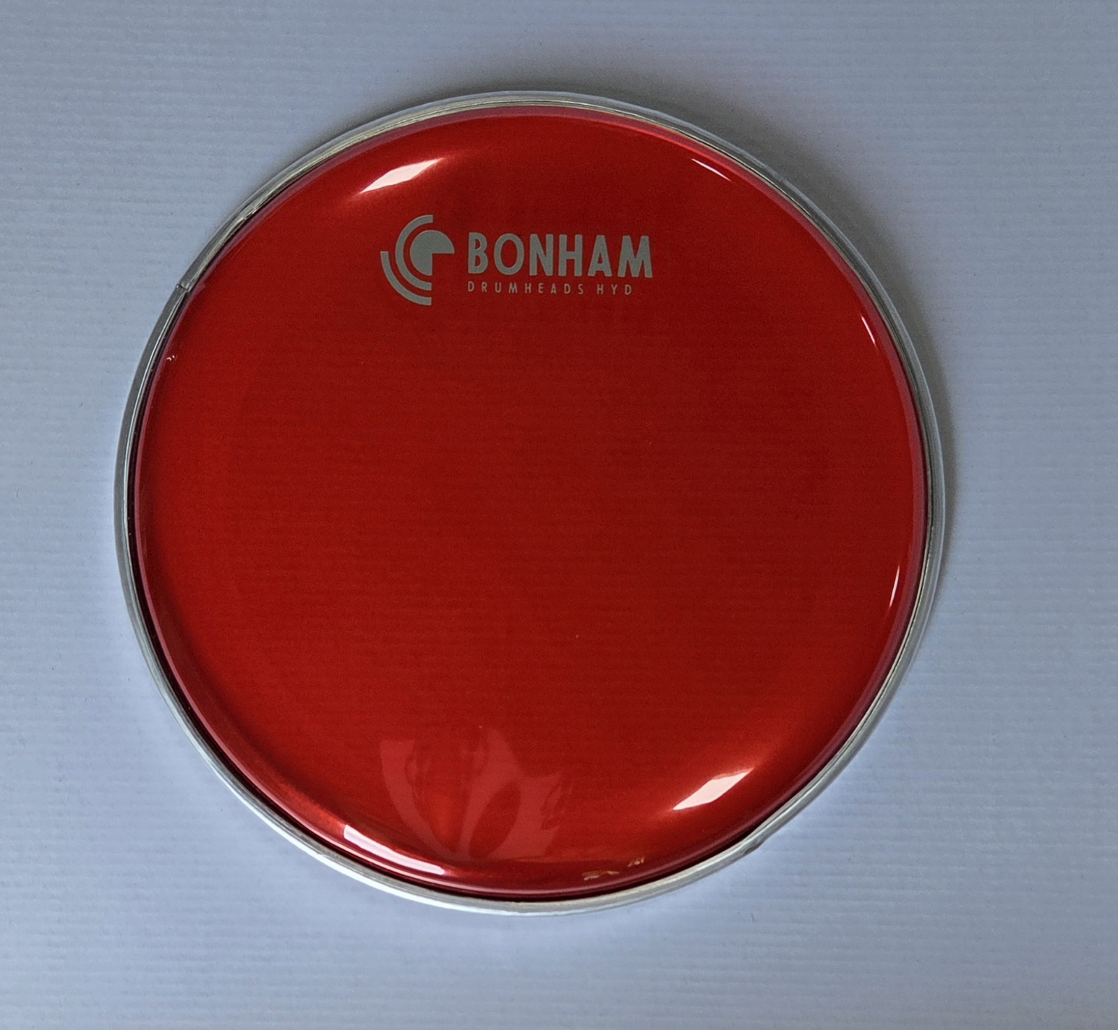 Bonham DRUM HEAD HYD RED  Clear 8 Inch Tom Tom Batter HEAD 2 Ply New UK Brand