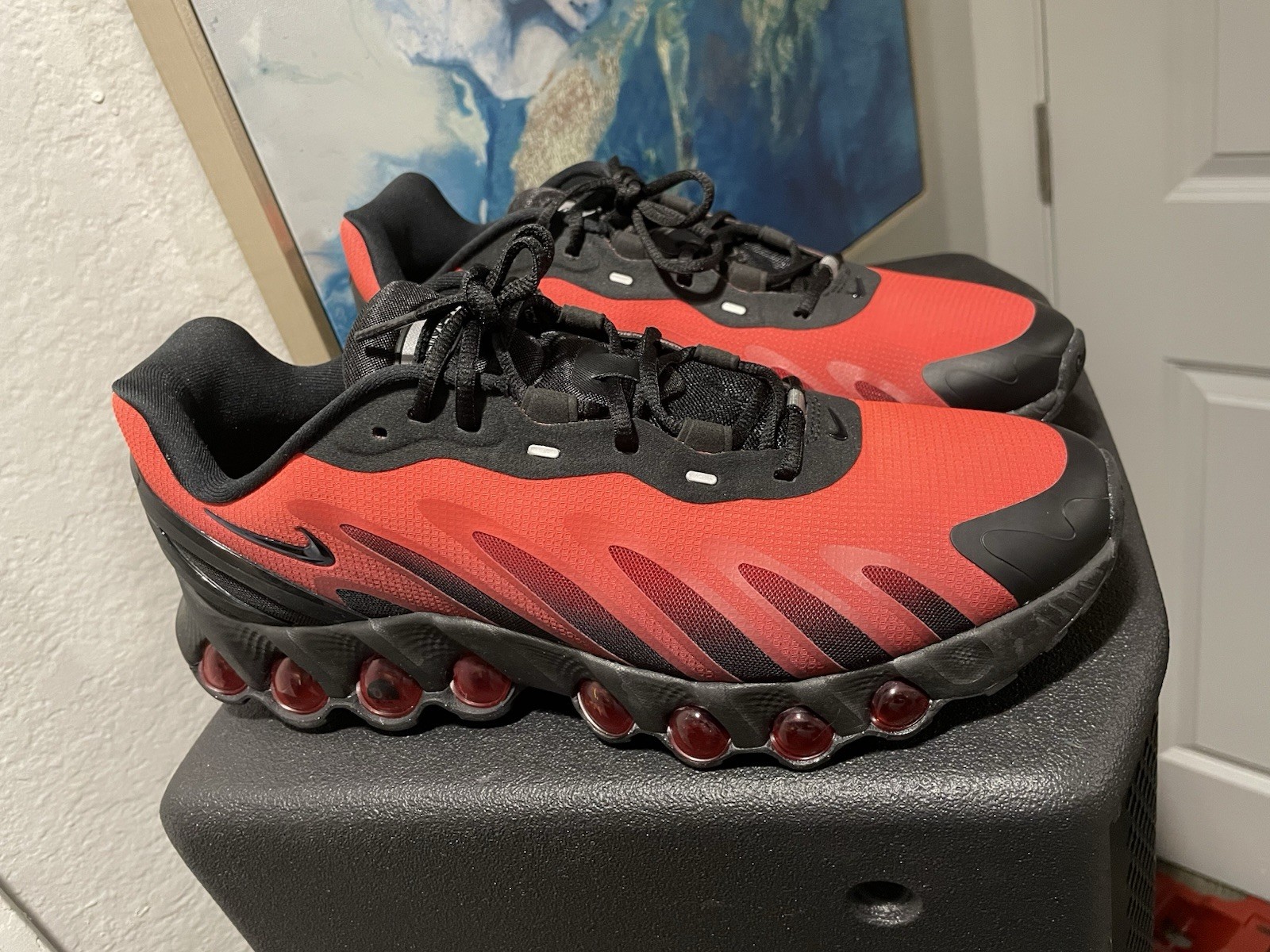 Size 11.5 - Nike Air Max DN8 Black Bright Crimson