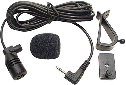 Car Microphone 2.5mm Clip Lavalier Unidirectional 680 Ohm 9ft Cable Corded