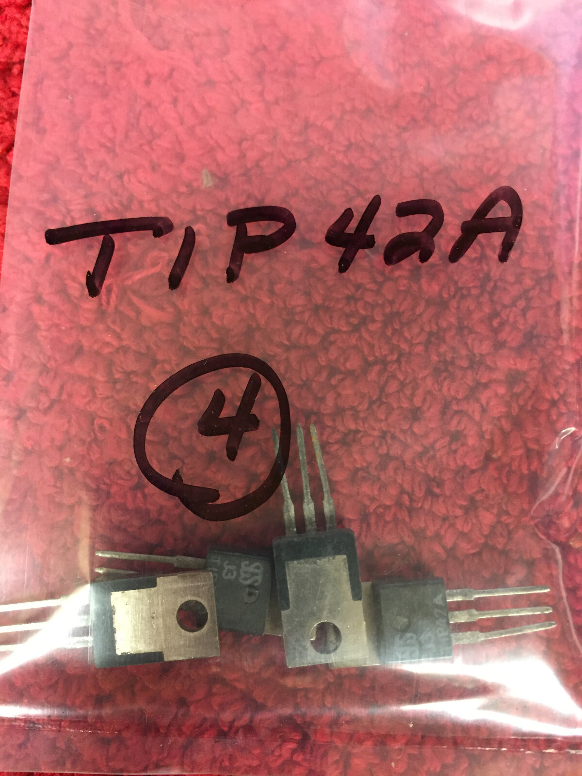 TIP42A BIPOLAR TRANSISTOR 4 PIECES