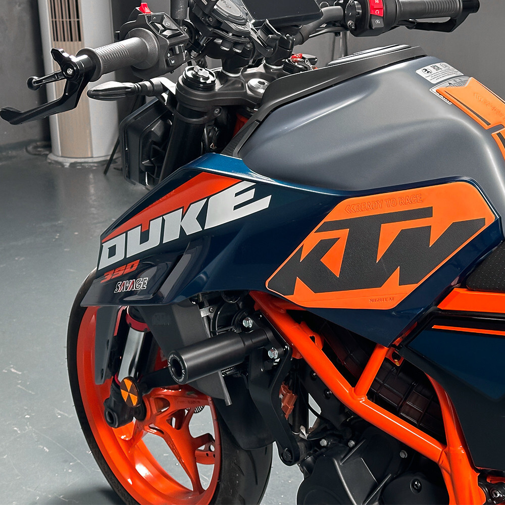 For Duke 390 125 250 Engine Frame Sliders Falling Crash Guard Protector Cover