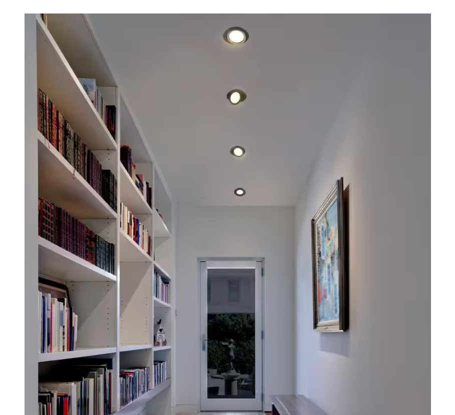 CE Directional Integrated LED 6 in Round Adj Color Temp Canless Recessed Light