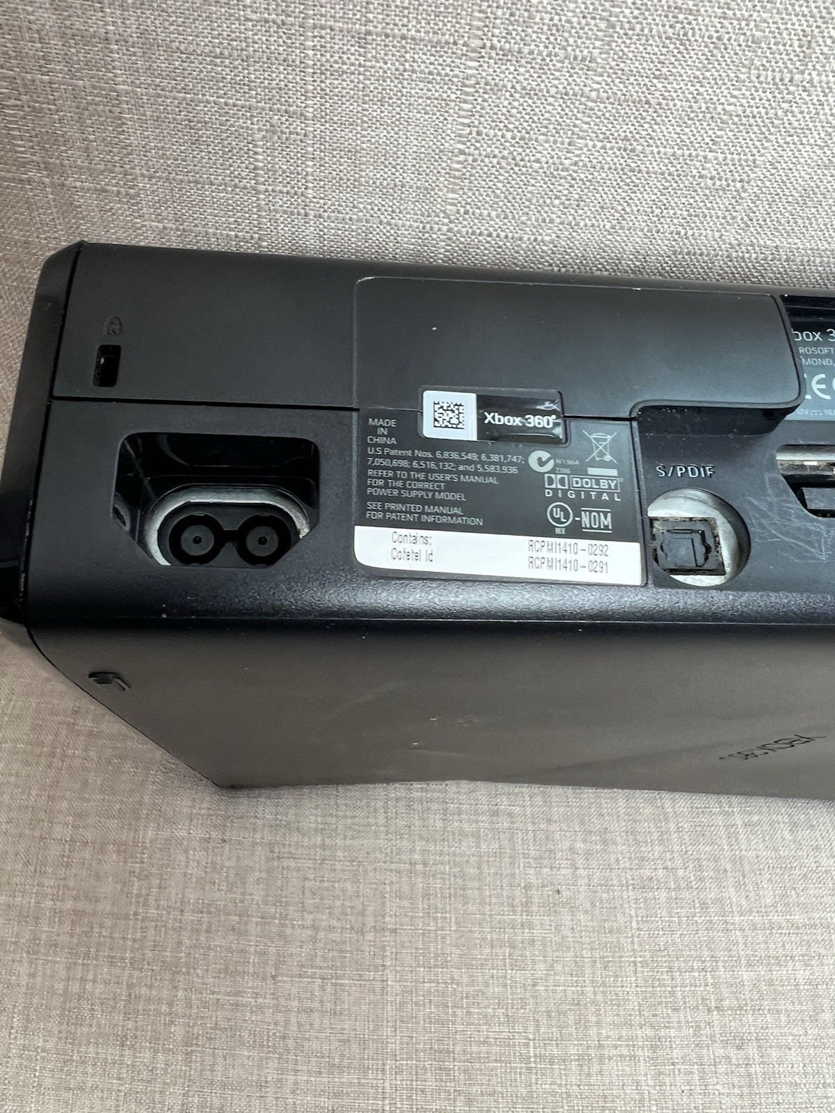 Microsoft Xbox 360 S CONSOLE ONLY