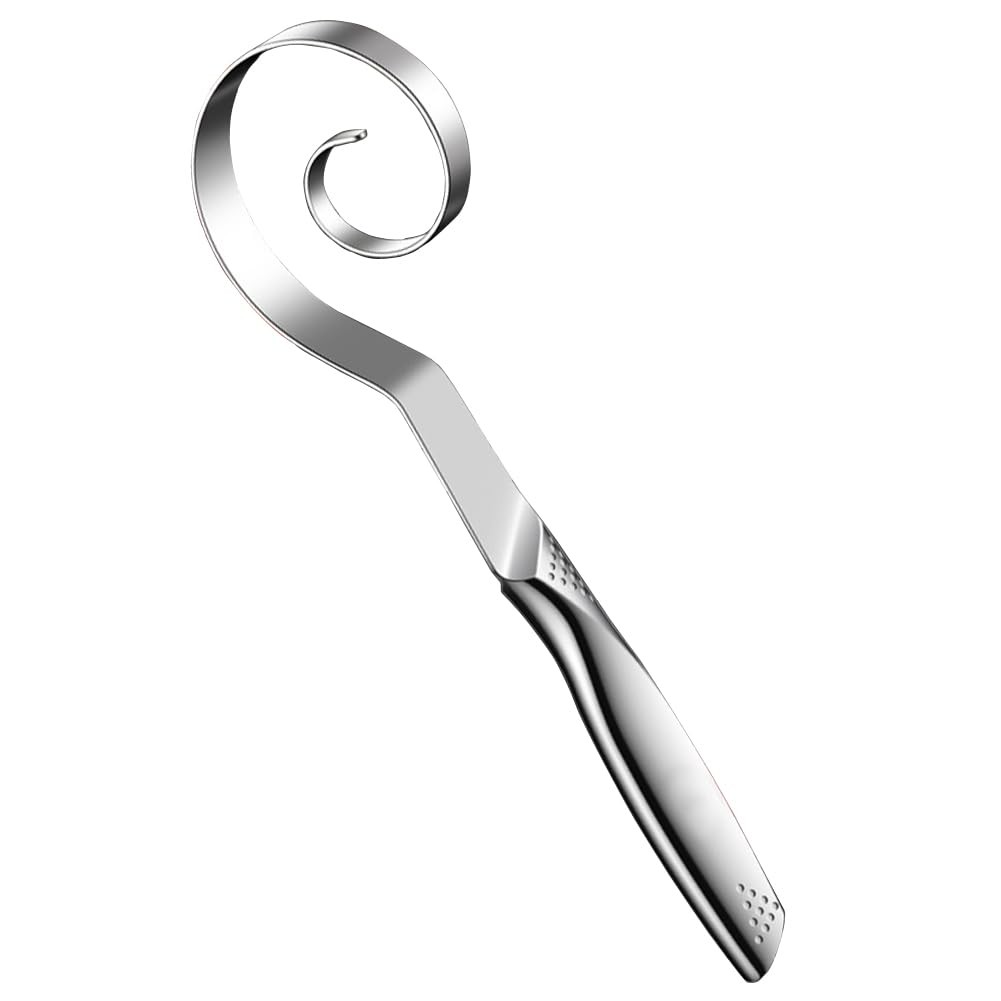 Seamless Danish Dough Whisk -10" Stainless Steel Dutch Bread Dough Whisk Tool...
