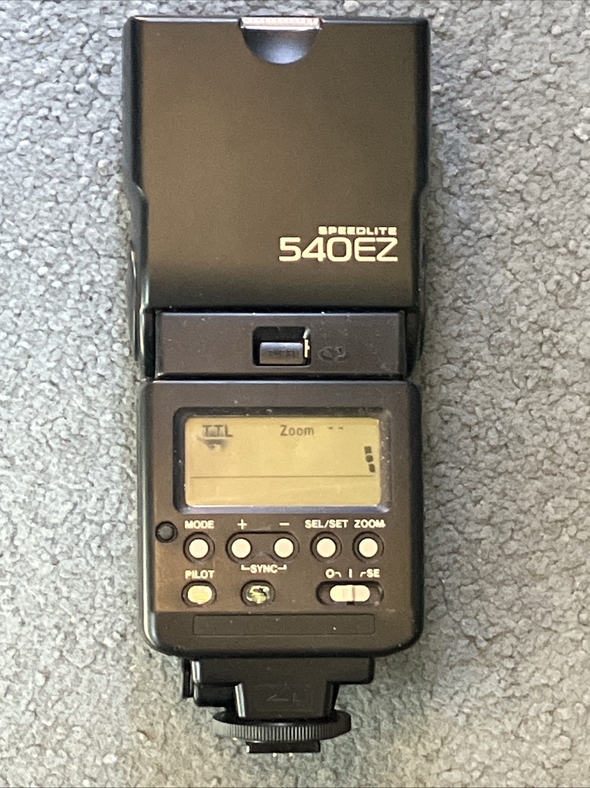 Canon 540EZ Speedlite Camera Flash, Tested Working, Digital/Film
