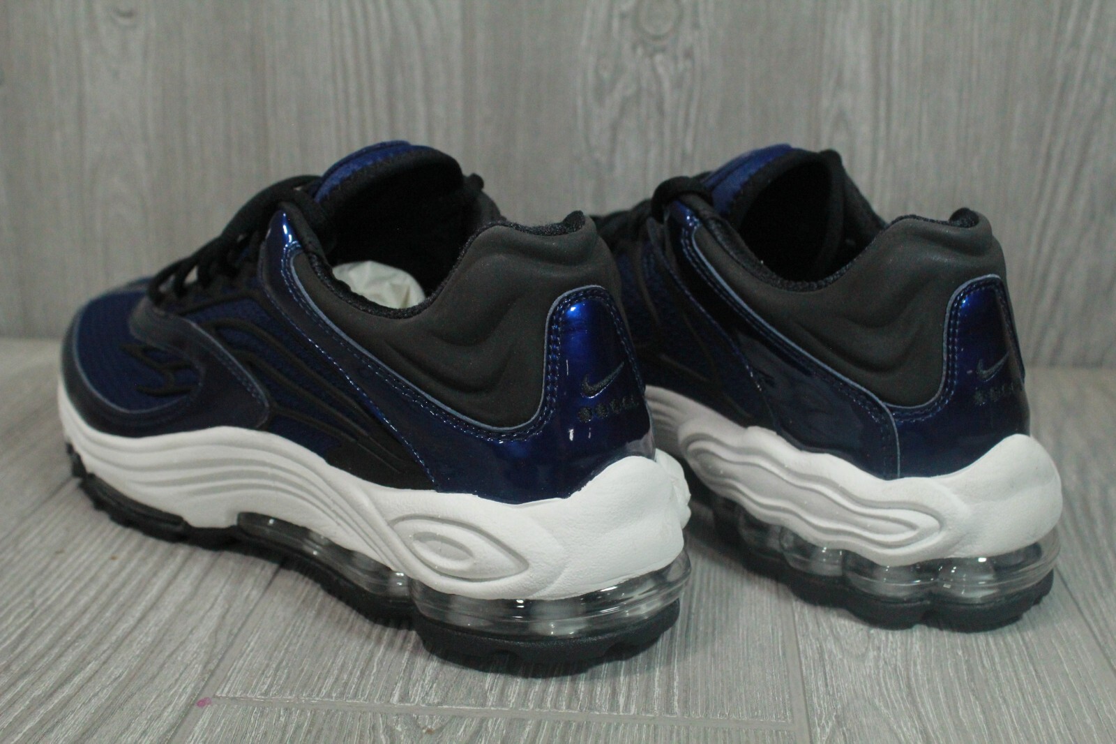 New Nike Air Tuned Max Men's Shoes Blue Void White Black DC9391-400 SZ 10.5 - 12