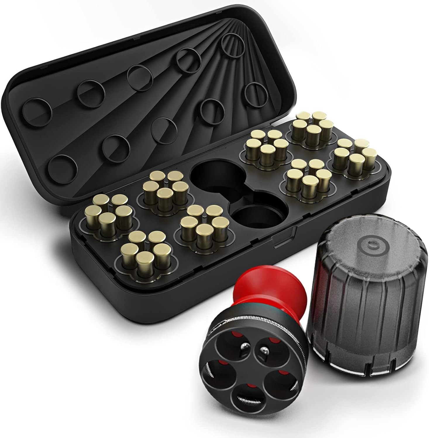 5 Shot Revolver Speed Loader for 38 Special 357 Magnum Fits S&W
