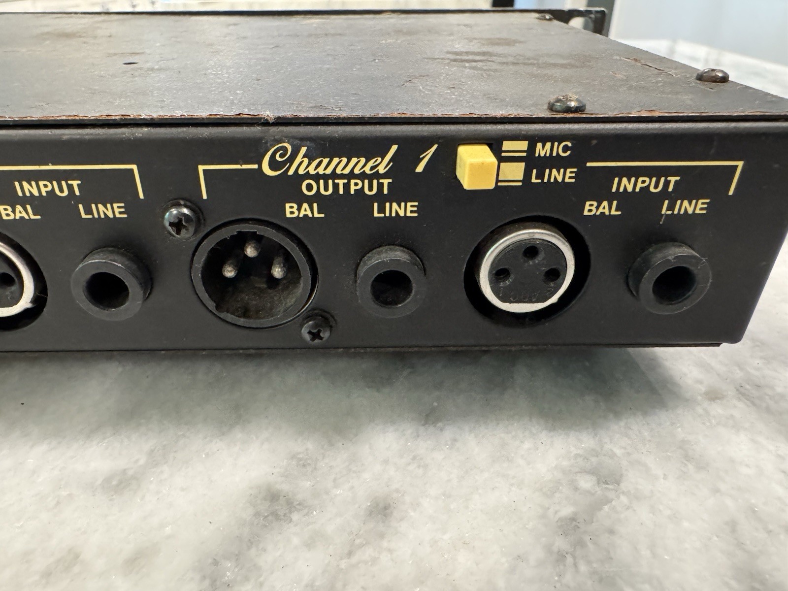Biamp Stereo Limiter, Noise Gate, Vintage Rack