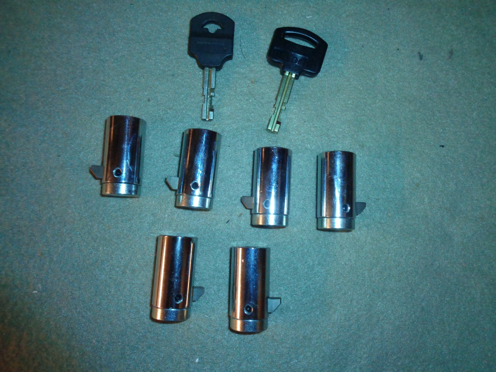 6 Baton Ultra High Security Vending T Handle Plug Locks