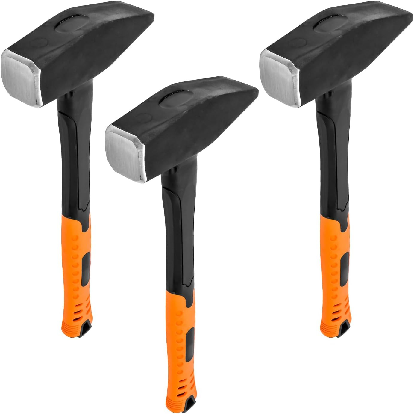 3 PCS 3.3 Lbs Machinist Engineers Hammer, Blacksmith Hammers, Cross Peen Sheet