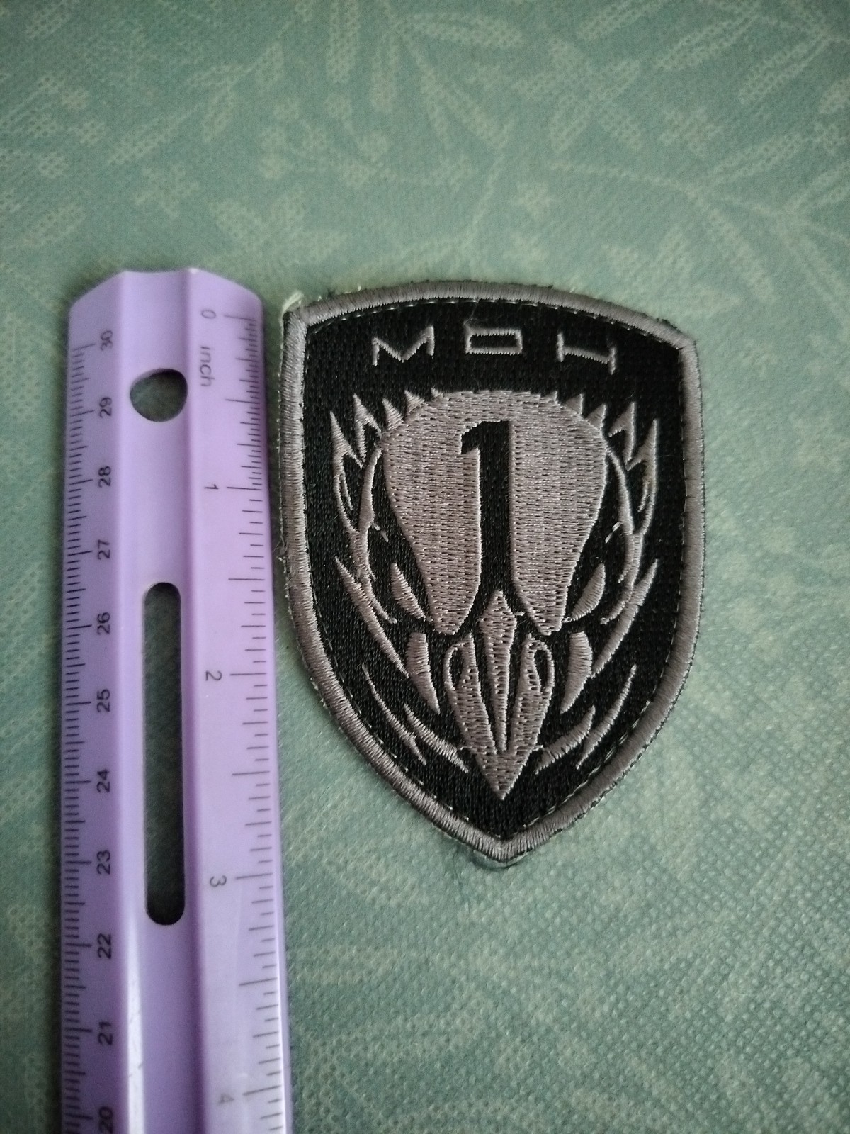 Medal of Honor Task Force Blackbird tactical morale patch with hook & Loop
