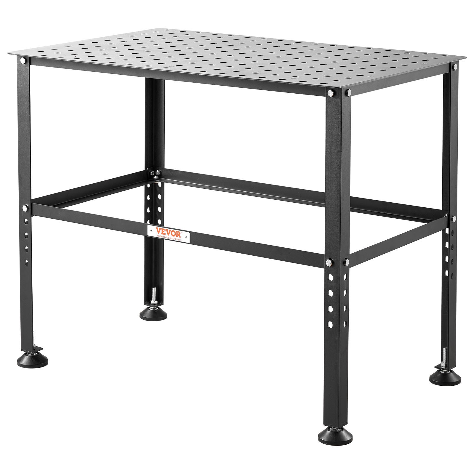 VEVOR Welding Table 36"x24" 800LBS Welding Workbench Table with Multiple Holes