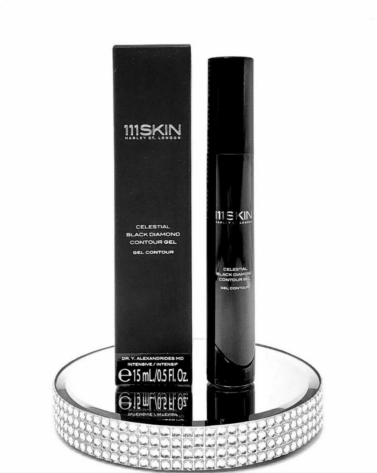 111Skin Celestial Black Diamond Contour Gel Centella Asiatica, Argireline RP$140